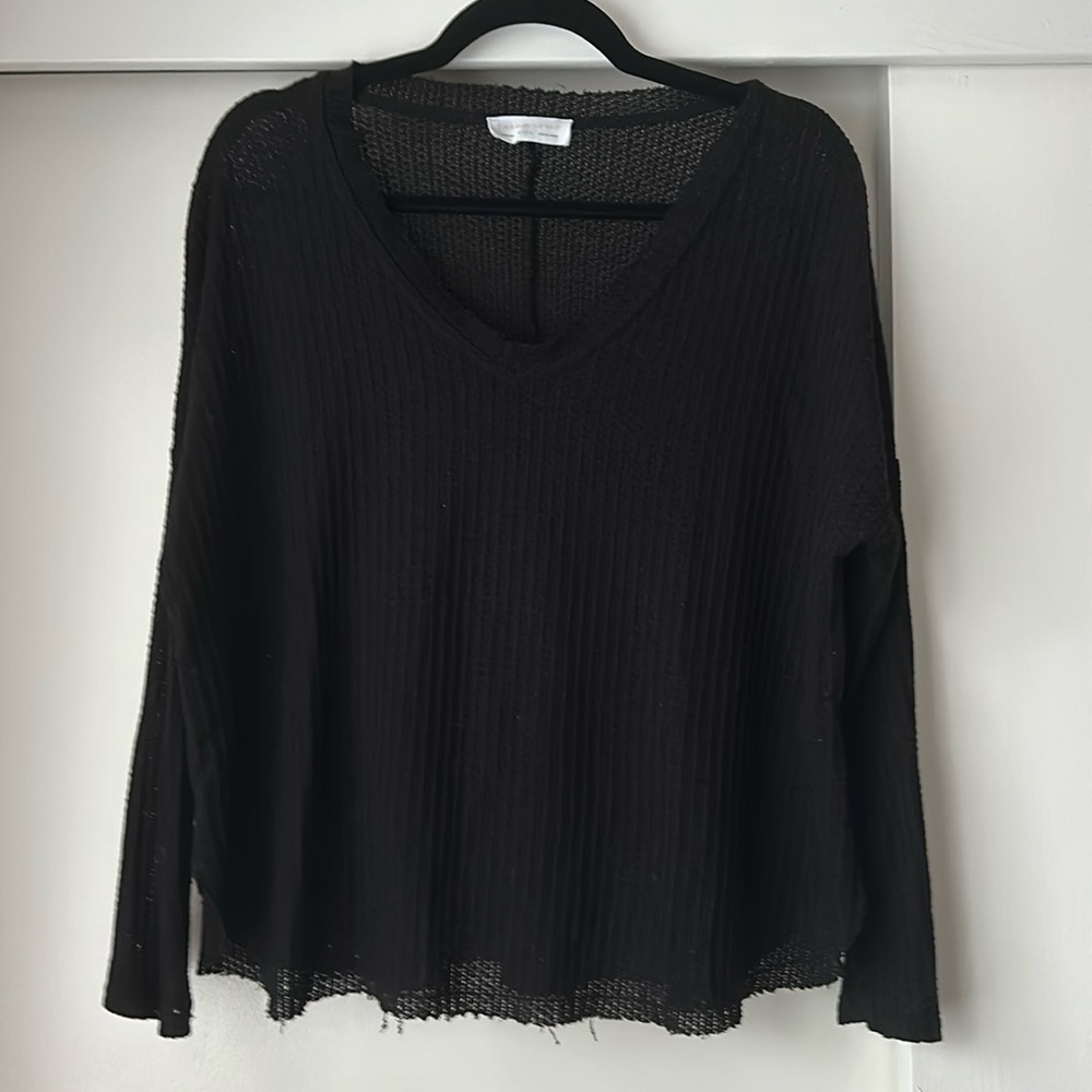 Double Zero V Neck Sweater